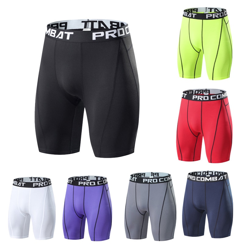 Men's quick-drying summer shorts, stretchy, tight-fitting, and breathable running shorts.