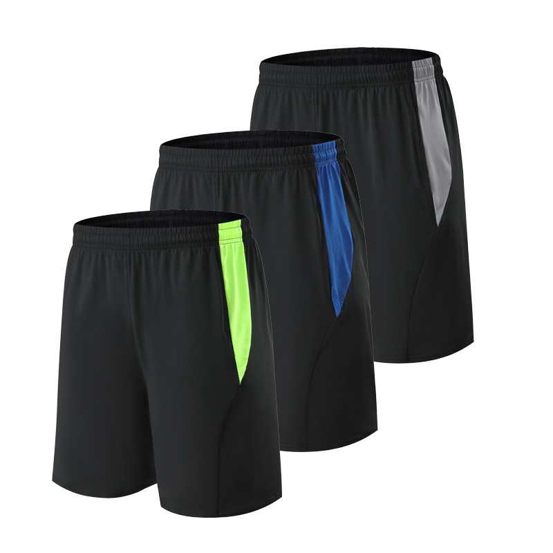 Men's breathable, quick-drying summer sports shorts, slim and loose-fitting pants.
