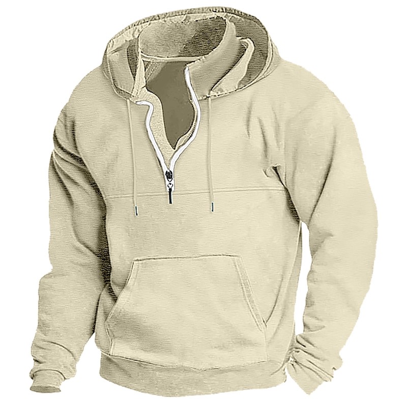 New thickened hooded sweatshirt, casual jacket, loose men's sweatshirt.