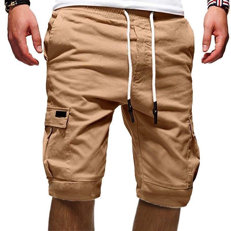 Men's casual trousers with multiple pockets.