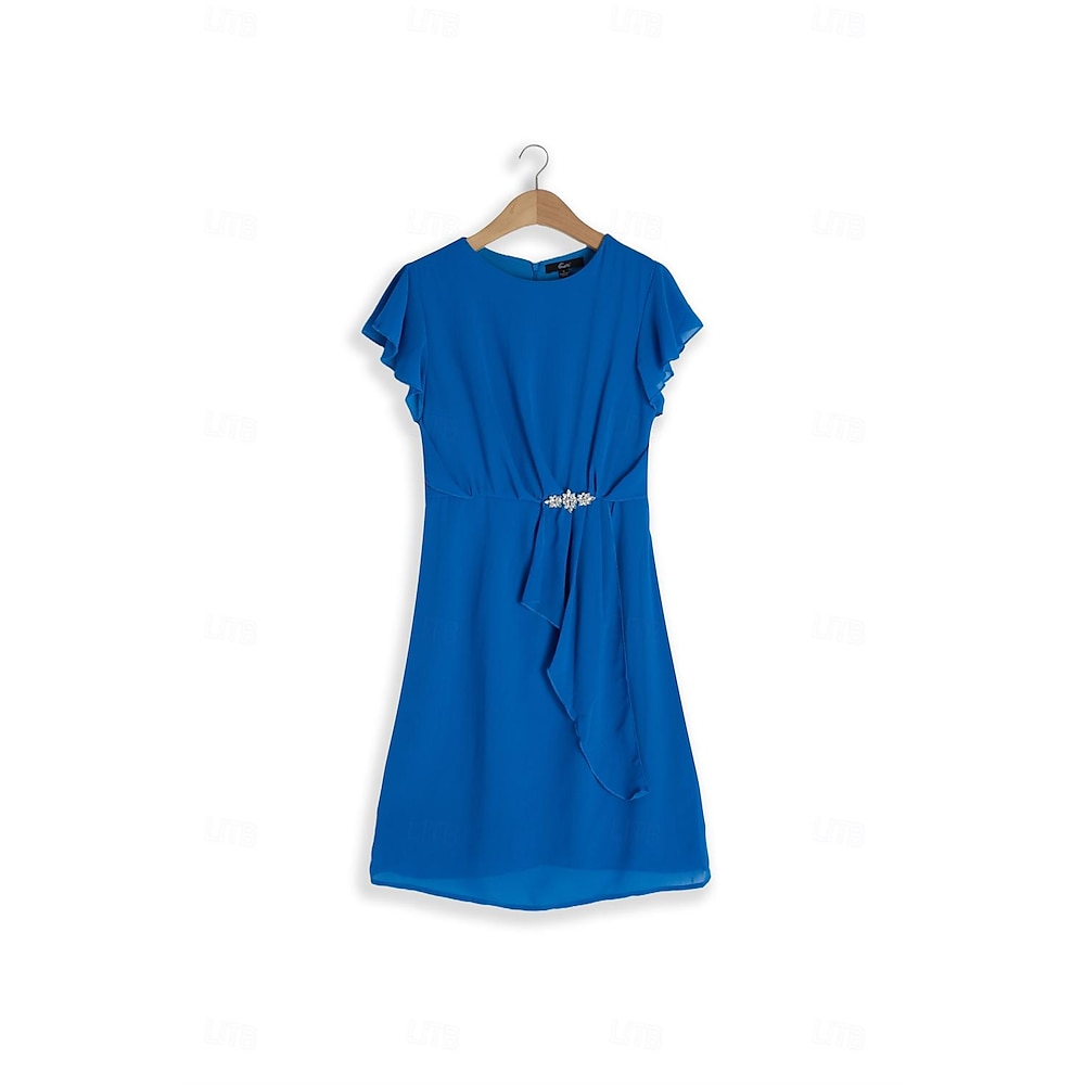 Women's cocktail party dress for wedding guests